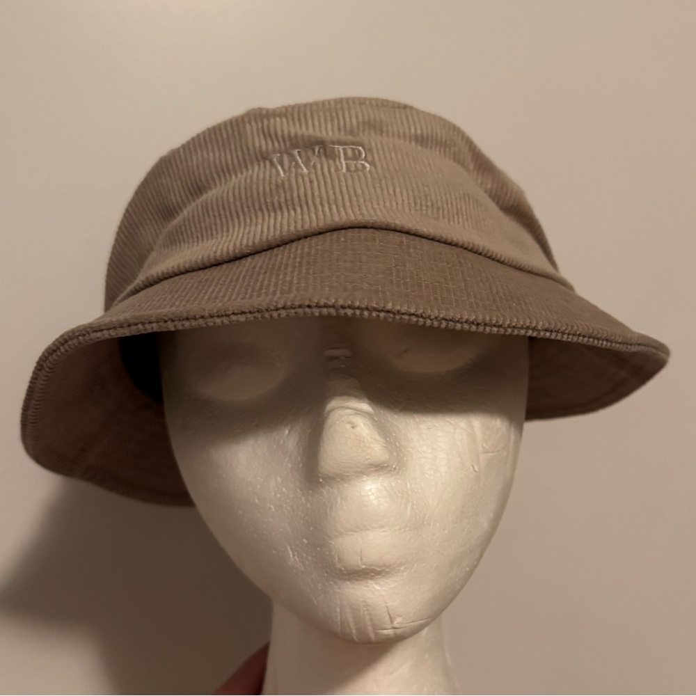 Will + Bear Bucket Hat Unisex Adult Size Large Perry Bone Beige Hemp NWT